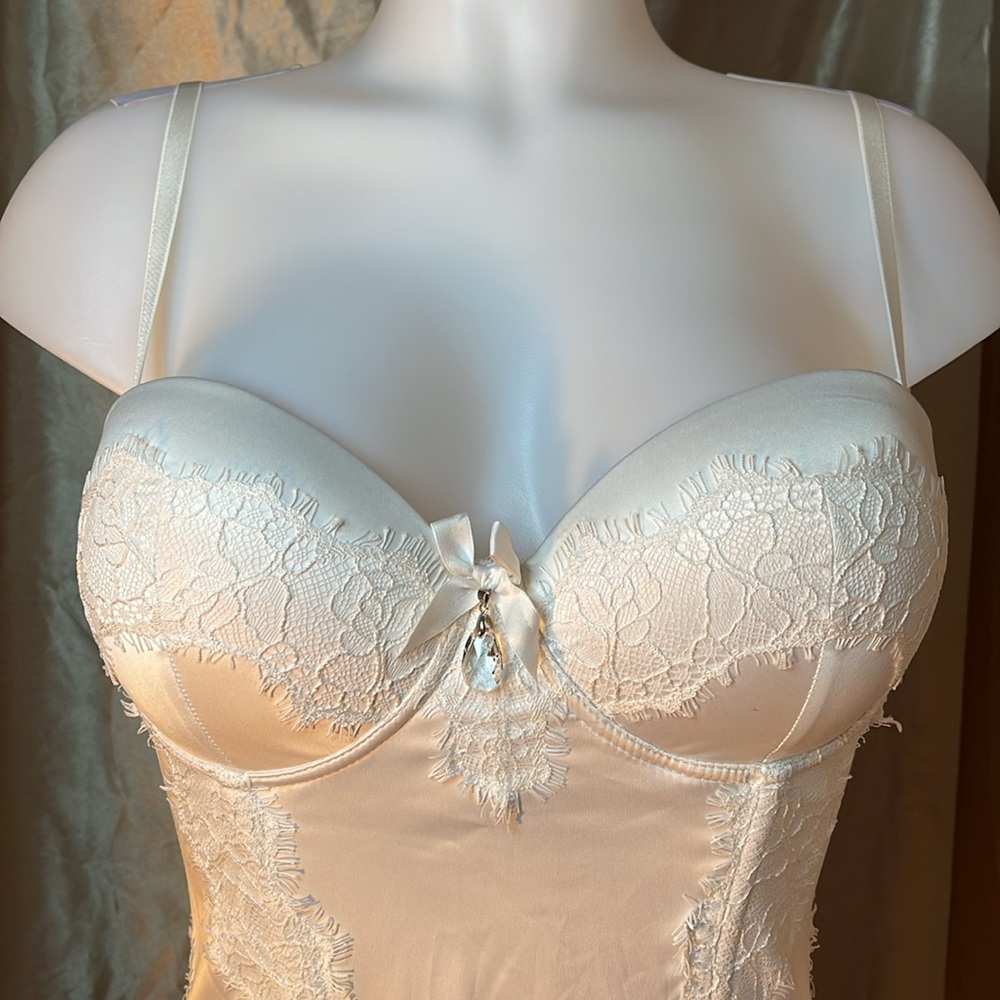 Honey Birdette Bridgette White Bustier - Picture 3 of 7